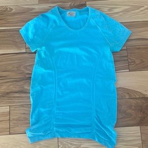 Athleta Short Sleeved Athletic Top